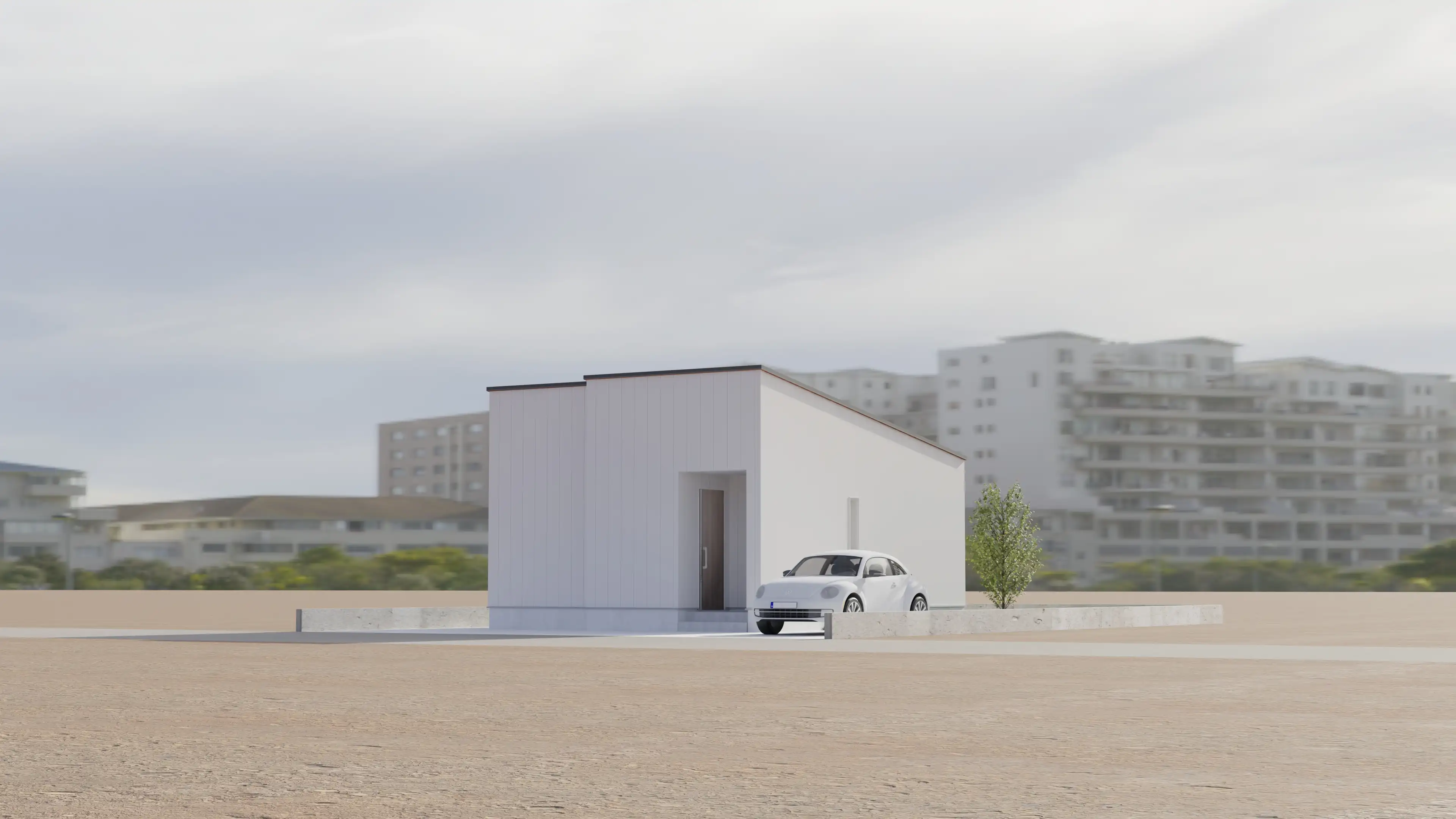 15坪以下の高性能住宅の外観